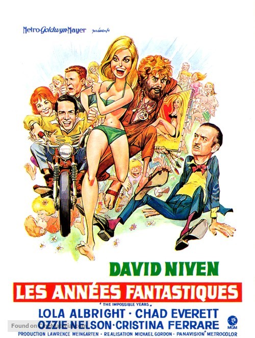 The Impossible Years - French Movie Poster