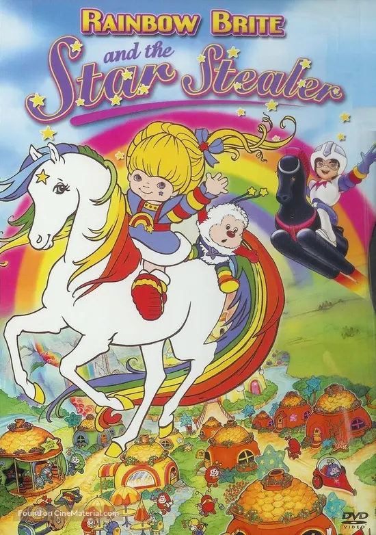 Rainbow Brite And The Star Stealer 1985 Movie Cover