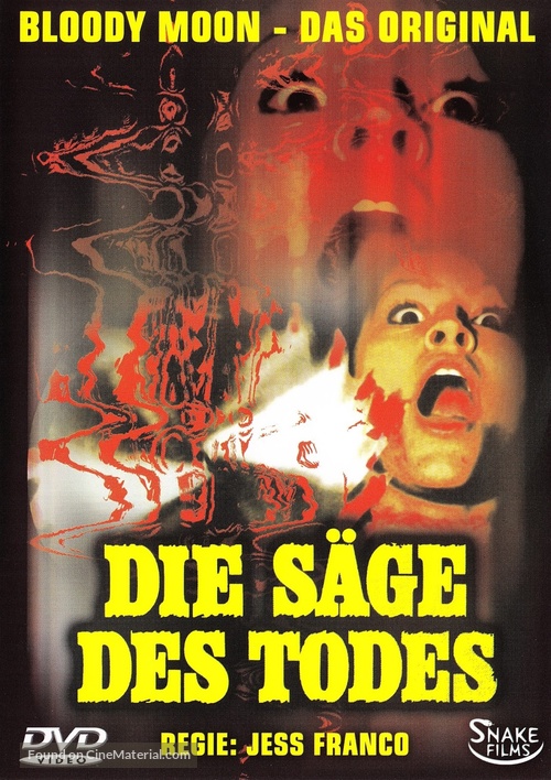 Die S&auml;ge des Todes - German DVD movie cover