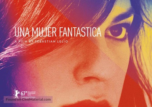 Una mujer fant&aacute;stica - Chilean Movie Poster