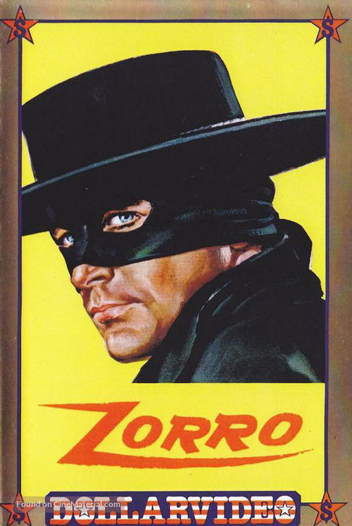 El Zorro cabalga otra vez - Finnish VHS movie cover