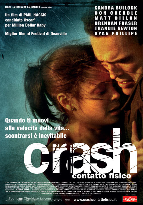 &quot;Crash&quot; - Italian Movie Poster