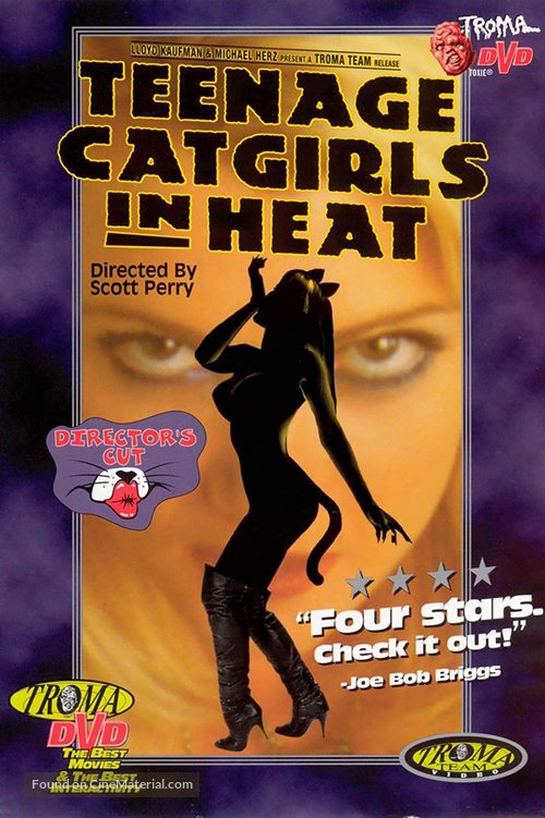 Teenage Catgirls in Heat - DVD movie cover