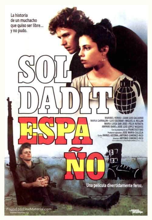 Soldadito espa&ntilde;ol - Spanish Movie Poster