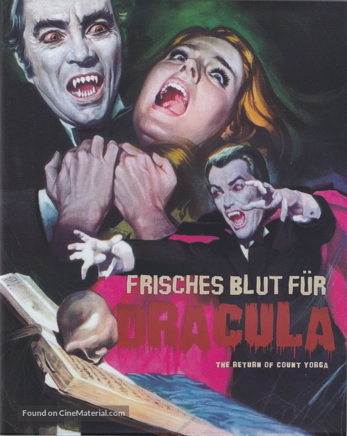 The Return of Count Yorga - German Blu-Ray movie cover