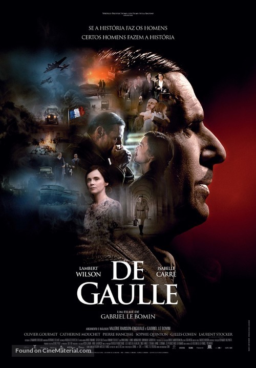 De Gaulle - Portuguese Movie Poster