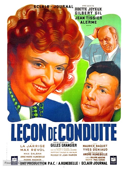 Le&ccedil;on de conduite - French Movie Poster