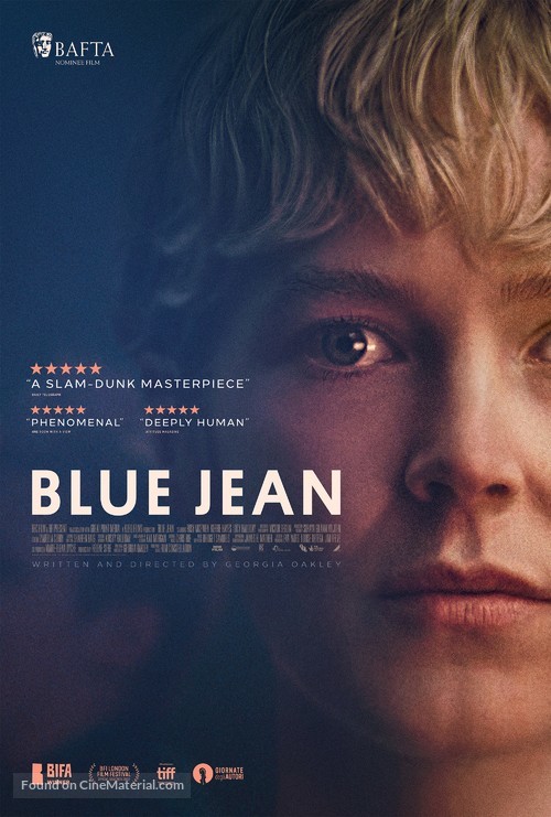 Blue Jean (2023) British movie poster