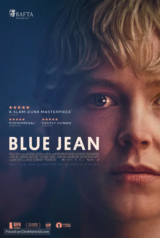 Blue Jean (2025) British movie poster
