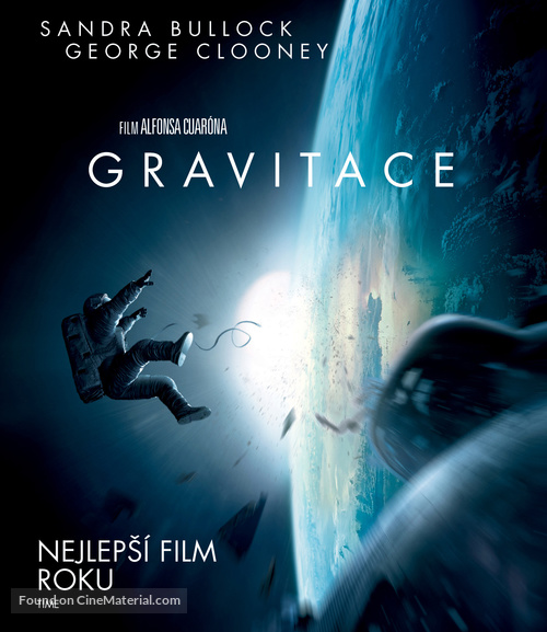 Gravity - Czech Blu-Ray movie cover