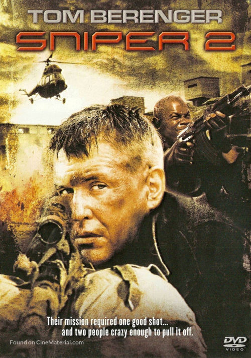 Sniper 2 - DVD movie cover