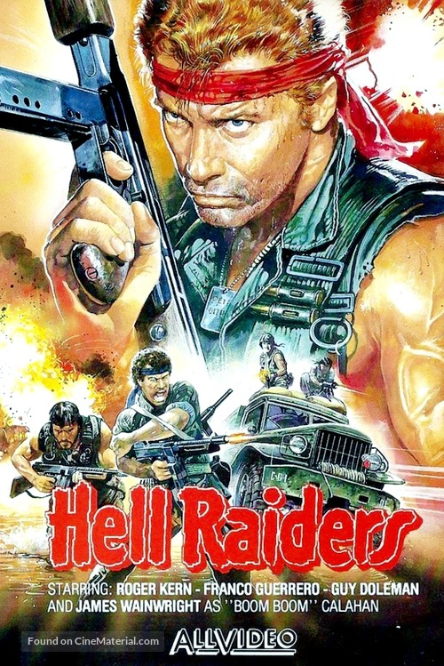 Hell Raiders - German VHS movie cover