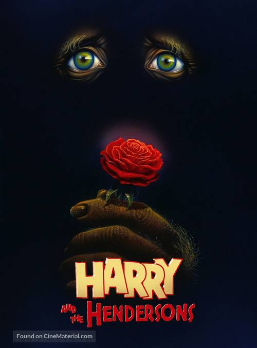 Harry and the Hendersons - German Movie Cover