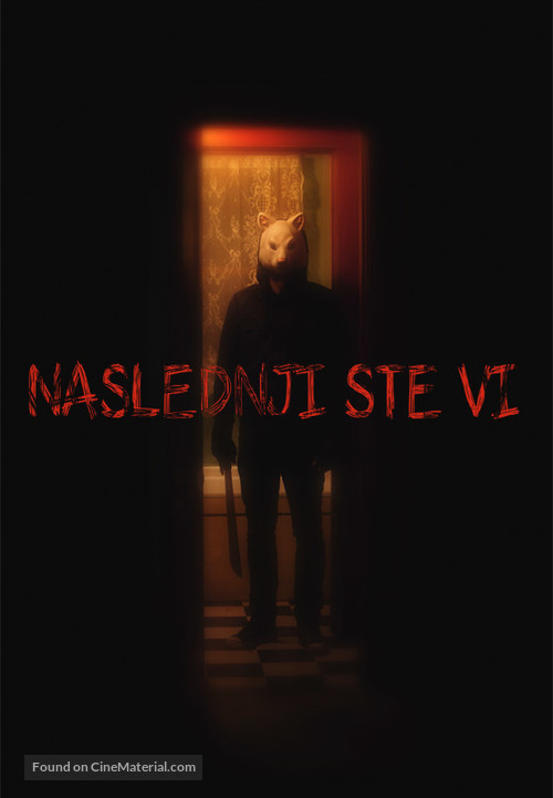 You&#039;re Next - Slovenian Movie Poster