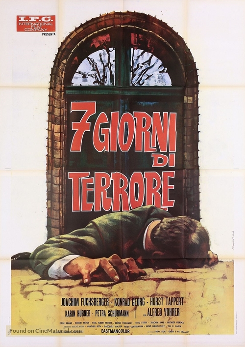 Sieben Tage Frist - Italian Movie Poster