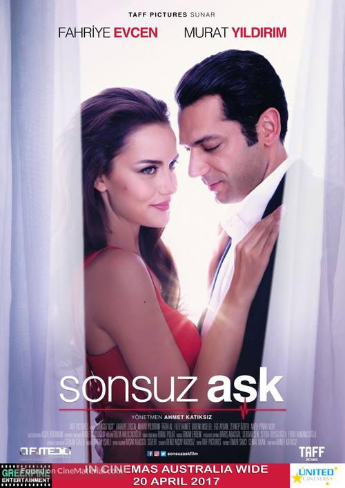 Sonsuz Ask - Australian Movie Poster