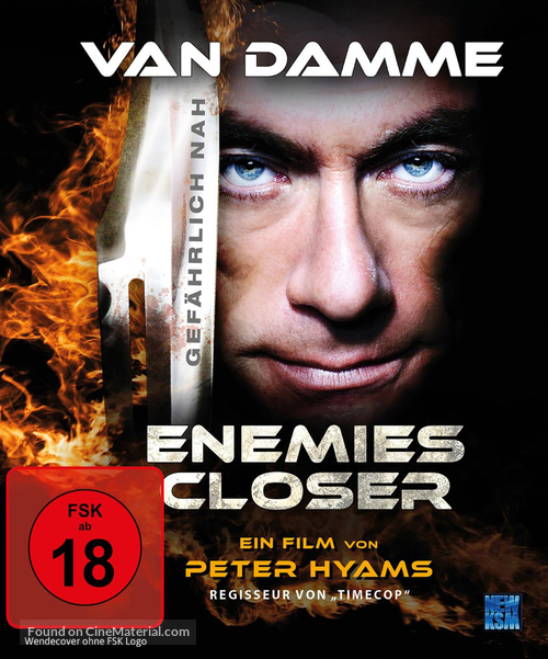 Enemies Closer - German Blu-Ray movie cover