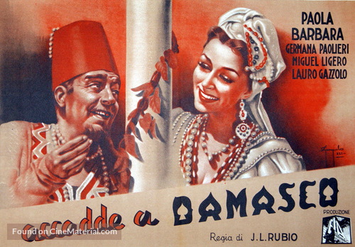 Sucedi&oacute; en Damasco - Italian Movie Poster