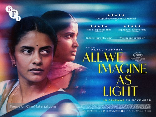 All We Imagine as Light - British Movie Poster