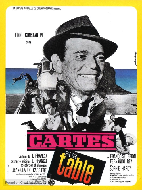 Cartes sur table - French Movie Poster
