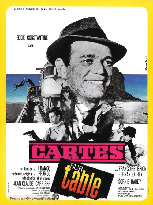 Cartes sur table - French Movie Poster