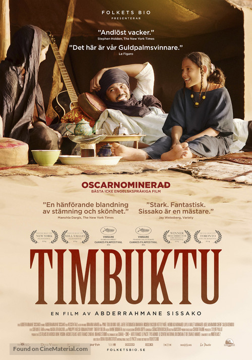 Timbuktu - Swedish Movie Poster