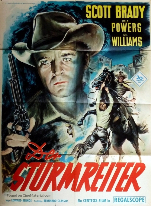 The Storm Rider - German Movie Poster