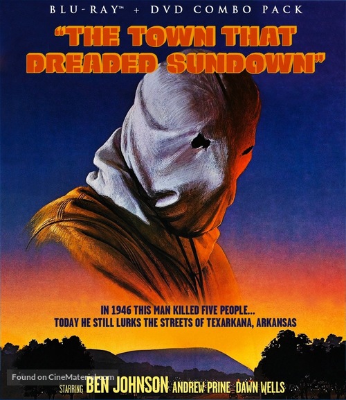 The Town That Dreaded Sundown - Blu-Ray movie cover