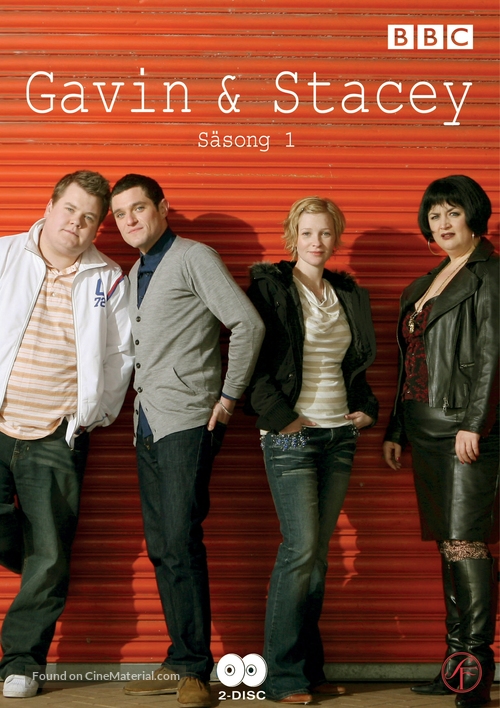 &quot;Gavin &amp; Stacey&quot; - Swedish DVD movie cover