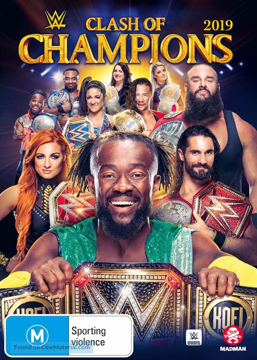 WWE: Clash of Champions - Australian DVD movie cover