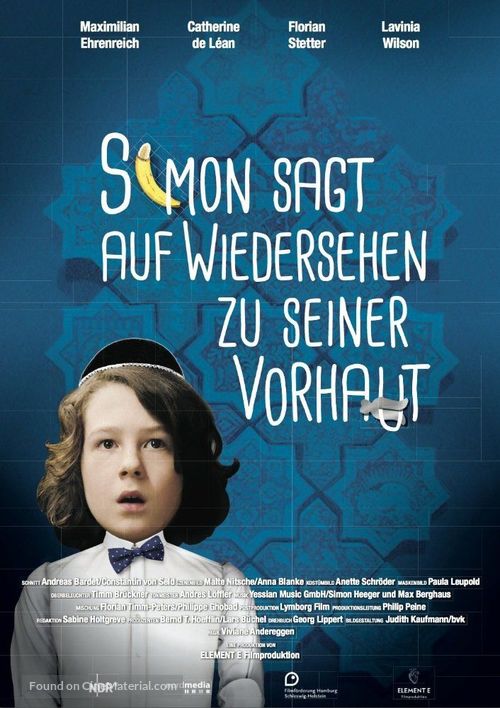 Simon sagt &#039;Auf Wiedersehen&#039; zu seiner Vorhaut - German Movie Poster