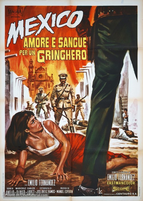 Un dorado de Pancho Villa - Italian Movie Poster
