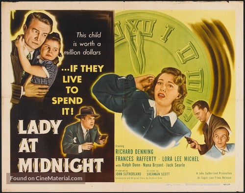 Lady at Midnight - Movie Poster