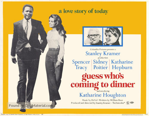 Guess Who&#039;s Coming to Dinner - Movie Poster