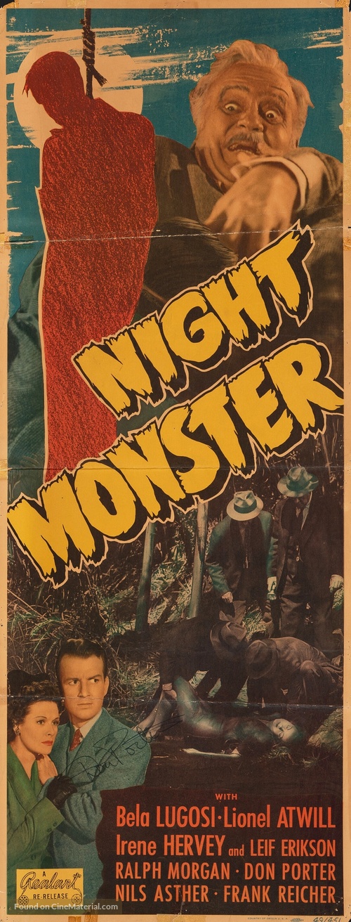 Night Monster - Movie Poster