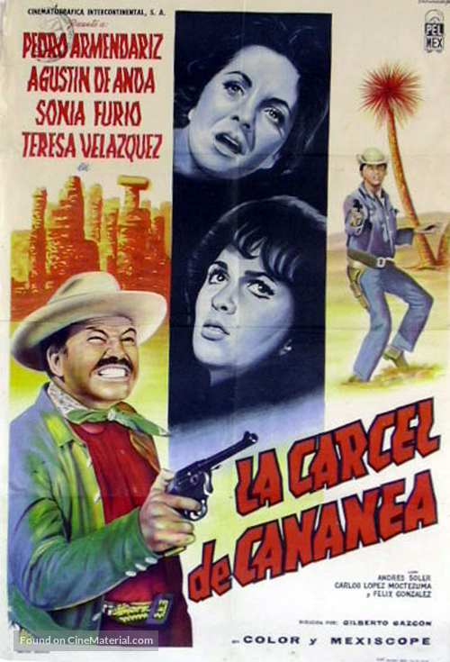 La c&aacute;rcel de Cananea - Mexican Movie Cover