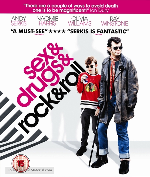 Sex &amp; Drugs &amp; Rock &amp; Roll - British Blu-Ray movie cover