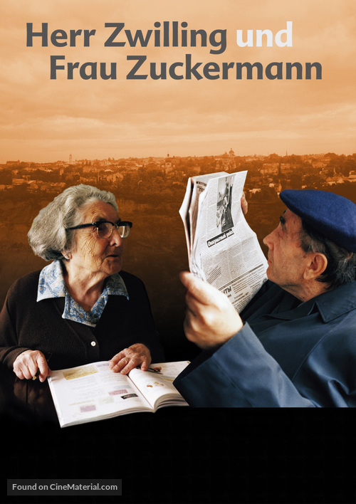 Herr Zwilling und Frau Zuckermann - German poster