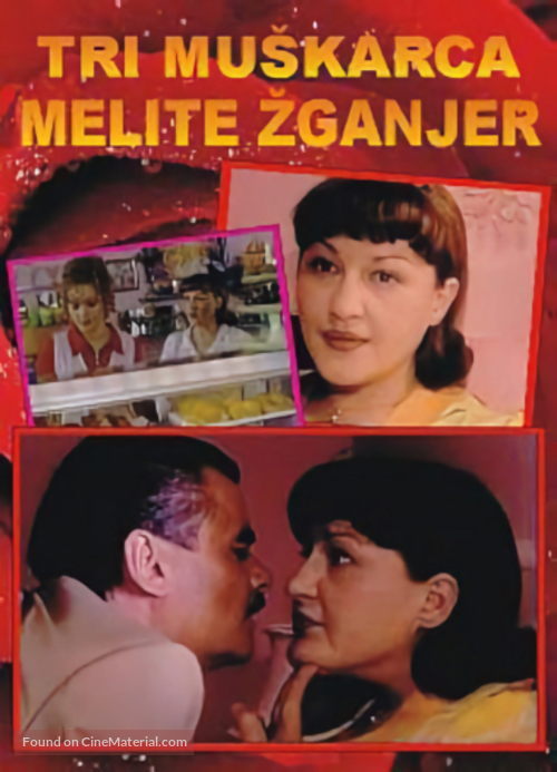 Tri muskarca Melite Zganjer - Croatian Movie Poster