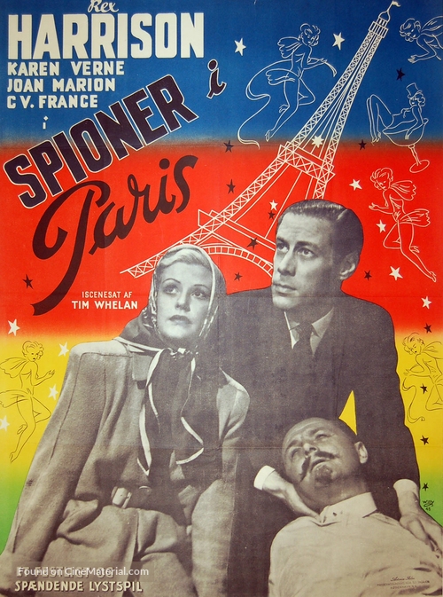 Ten Days in Paris - Danish Movie Poster