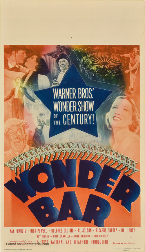 Wonder Bar - Movie Poster