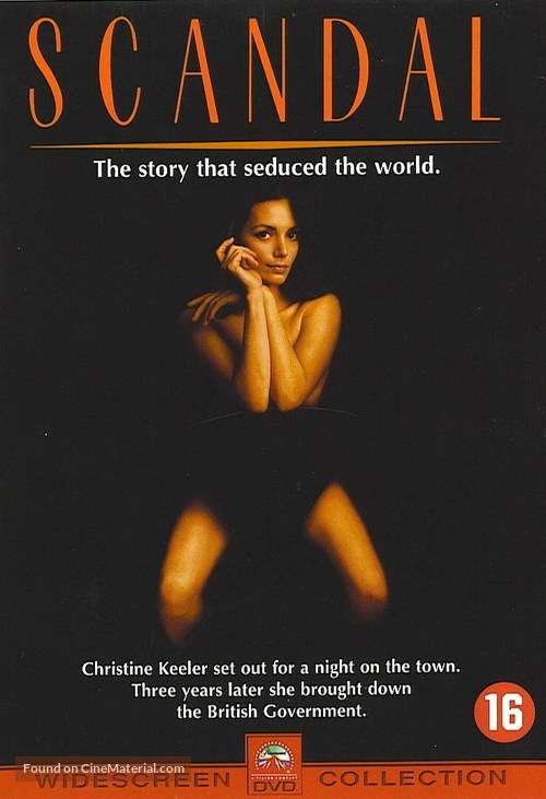 Scandal - Dutch DVD movie cover