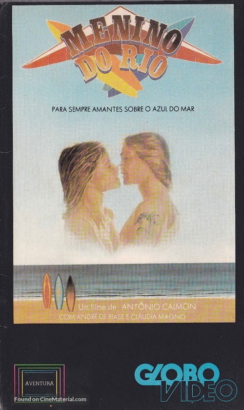 Menino do Rio - Brazilian VHS movie cover