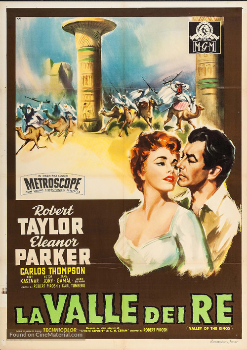Valley of the Kings - Italian Movie Poster