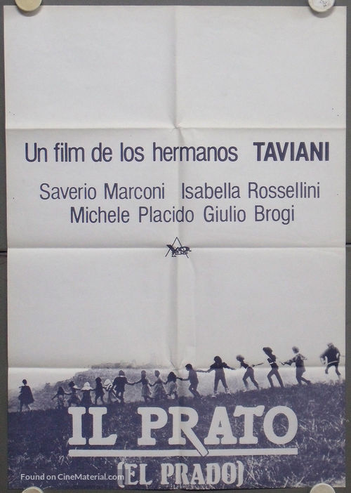 Il prato - Spanish Movie Poster