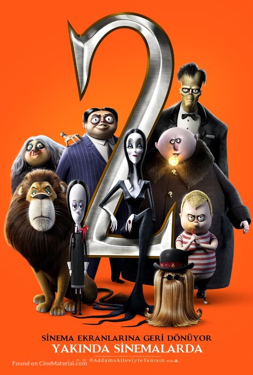 The Addams Family 2 - Turkish Movie Poster
