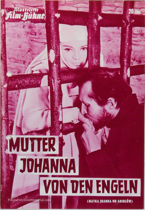 Matka Joanna od aniol&oacute;w - German Movie Poster