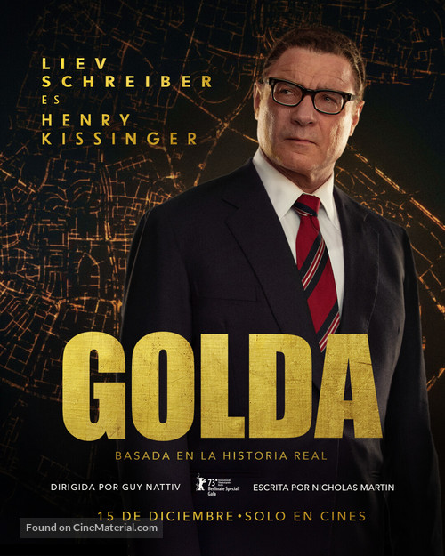 Golda - Spanish Movie Poster