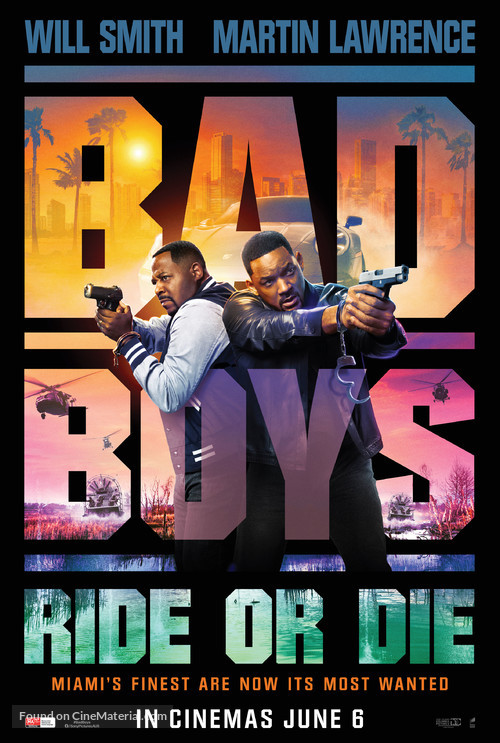 Bad Boys: Ride or Die - Australian Movie Poster