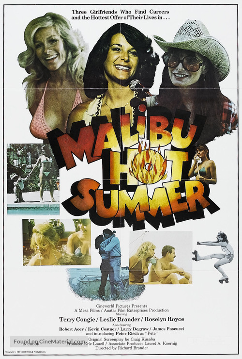 Malibu Hot Summer - Movie Poster